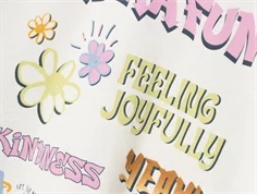 Name It jet stream printet loose short t-shirt